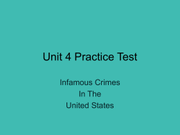 Unit 4 Practice Test