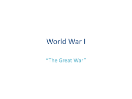 World War Ix