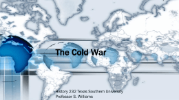 Chapter 24 Truman and Cold War America