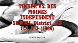 Tinker v. des Moines (1969)