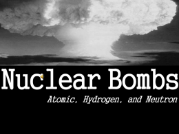 Nuclear Bombs