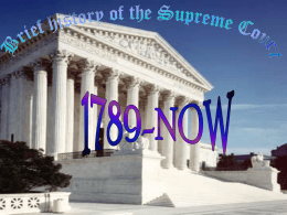 Supreme Court PowerPoint by James LaPointe