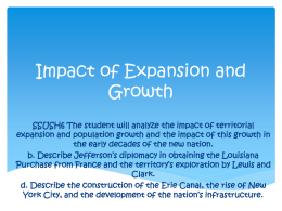 Impact of Expansion and Growth