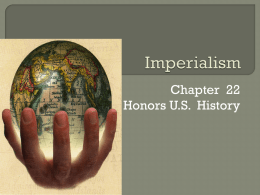Imperialism - PHS