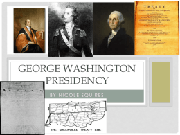 George Washington Presidency