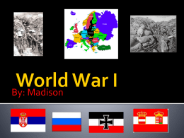 WWI Review - RTMS history!