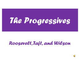 The Progressives - Groton Public Schools