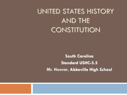 US History Standard 5.5