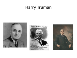 Harry Truman - USHThirdperiodTimbol
