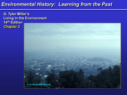 Environmental History of the United States