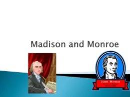 Madison and Monroex