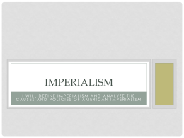 Imperialism