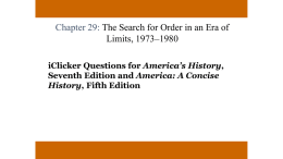 iClicker Questions for America`s History, Seventh Edition and America