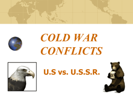 SH COLD WAR PPT 2016