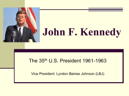 JFK Powerpoint File - Learn District 196