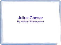 Click HERE for the Julius Caesar Intro PP