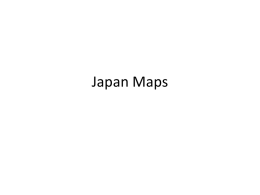 Japan Maps