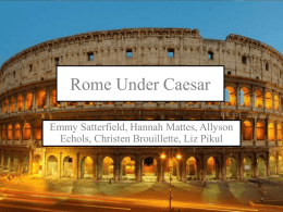 Rome Under Caesar