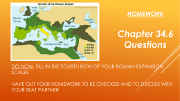 Rome Becomes an Empire PowerPoint
