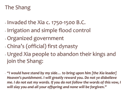 The Shang