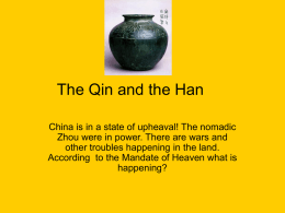 The Qin and the Han - Murrieta Valley Unified School District