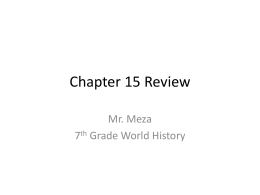 Chapter 15 Review
