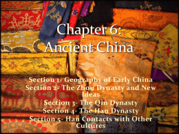 Ancient Chinese Civilization - Willoughby