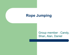 Rope Jumping - TrilliumLearning.com
