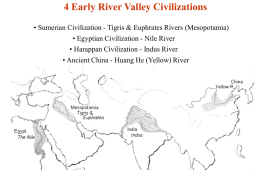 Impact of Geography on Early River Civilizations PPT