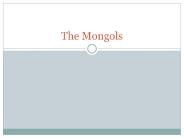 The Mongols file