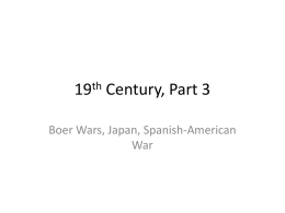 19th Century, Part 3