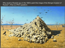 The Mongol Empire - codegaapwh / AP World History