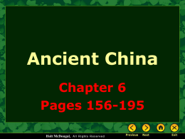 Chapter 6 China