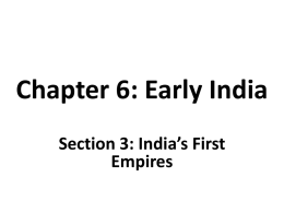 Chapter 6: Early India