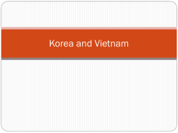 Korea and Vietnam Powerpoint