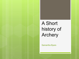 Archery in the Olympic Games