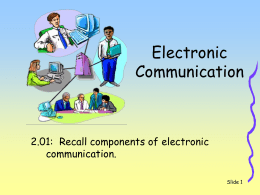 Electronic-Communication