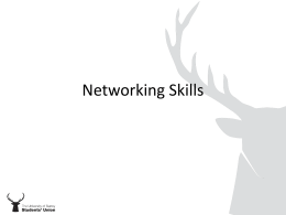 Networking Session