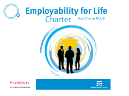 Employability For Life - The Sweyne Park School