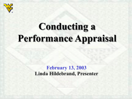 The Importance of a Good Performance Appraisal