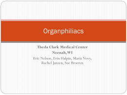 Organphiliacs