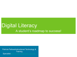Digital Literacy - University of Wisconsin Colleges