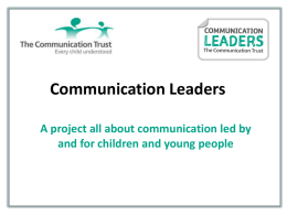 Communication Leaders