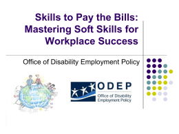 Skills to Pay the Bills: Mastering Soft Skills for