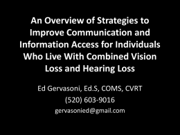 An Overview of Strategies to Improve Communication and