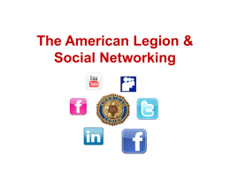 The American Legion & Social Networking