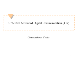 S.72-227 Digital Communication Systems