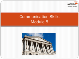 5-Communication-skills - National Skills Academy for Financial