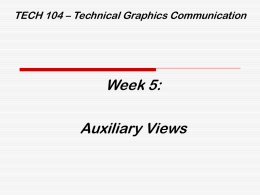 Week 6 Lecture - Auxiliary Views