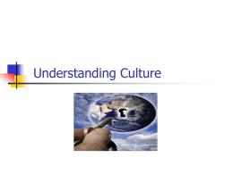 The Global Manager & his/her Intercultural Effectiveness
